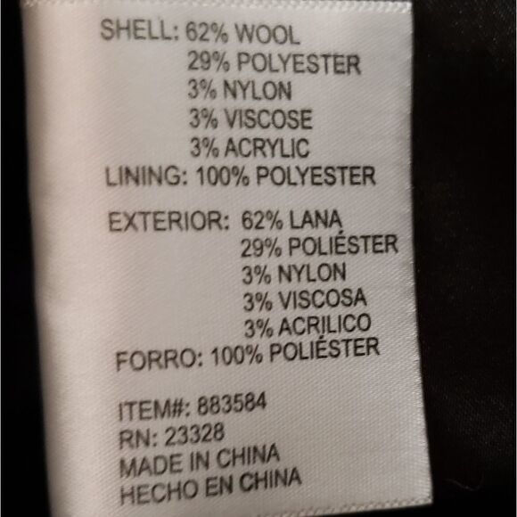 Kristin Blake coat, grey wool, M - Picture 6 of 6